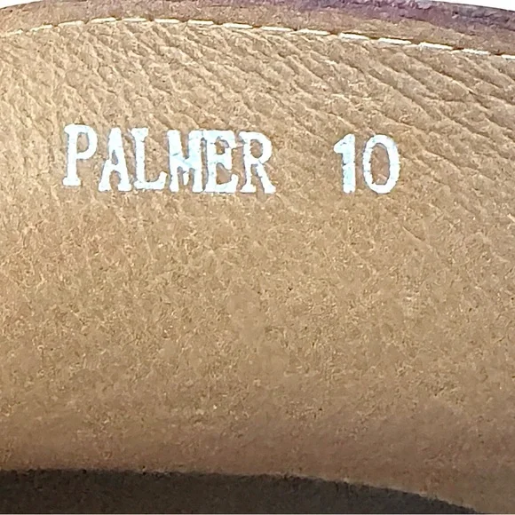 Marc Nolan Palmer Wingtip Oxford Burgundy Leather Casual Shoes Men’s Size 10 M